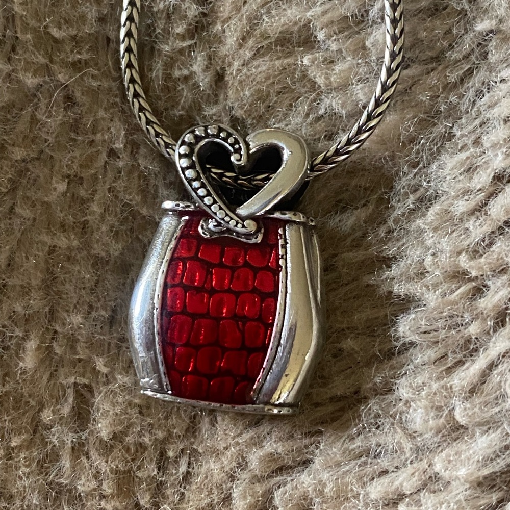 Brighton Corazon handbag necklace NWT